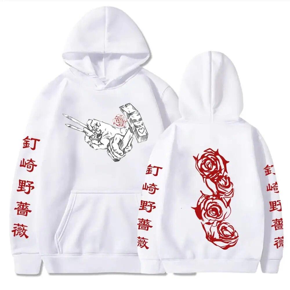 Новые толстовки с капюшоном для дзюдзюцу кайсен, каваи, манга, Кугисаки Нобара, пуловеры с графикой, унисекс, Харадзюку, хип-хоп, уличная толстовка