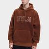 Fila Толстовка с капюшоном и принтом букв, унисекс, цвет хаки F11U339203F-DK
