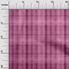 oneOone Cotton Flex Fuschia Pink Fabric Check Diy Clothing Quilting Fabric Print Fabric By Yard 40 Inch