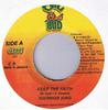 7inch Record WARRIOR KING - Keep The Faith NONE Cali Bud 2003 Jamaica Reggae, Ska & Dub Used