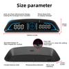 G3 GPS HUD Head Up Display Автоматический спидометр Умные автомобильные счетчики Цифровые будильники Напоминания Электронные аксессуары для всех автомобилей