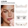 Freckles Face Stickers Diamond Waterproof Stickers Environmentally Friendly Face Stickers Eyebrow Stickers Face Masquerade Face