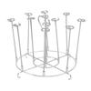 Skewer Stand Stainless Steel Vertical Barbecue Skewers Holder Fryer Accessories for 6 Quart Fryer