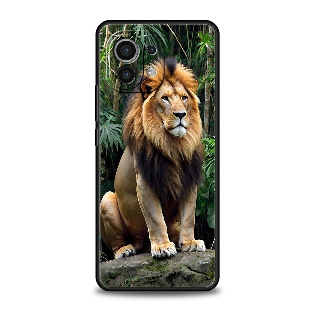 Чехол для телефона с животными из Короля Льва для Xiaomi Mi 17 15T 15 14 14T 13T 12T Pro 12 13 Lite 5G 11T Poco X6 X7 X5 Pro Мягкий чехол