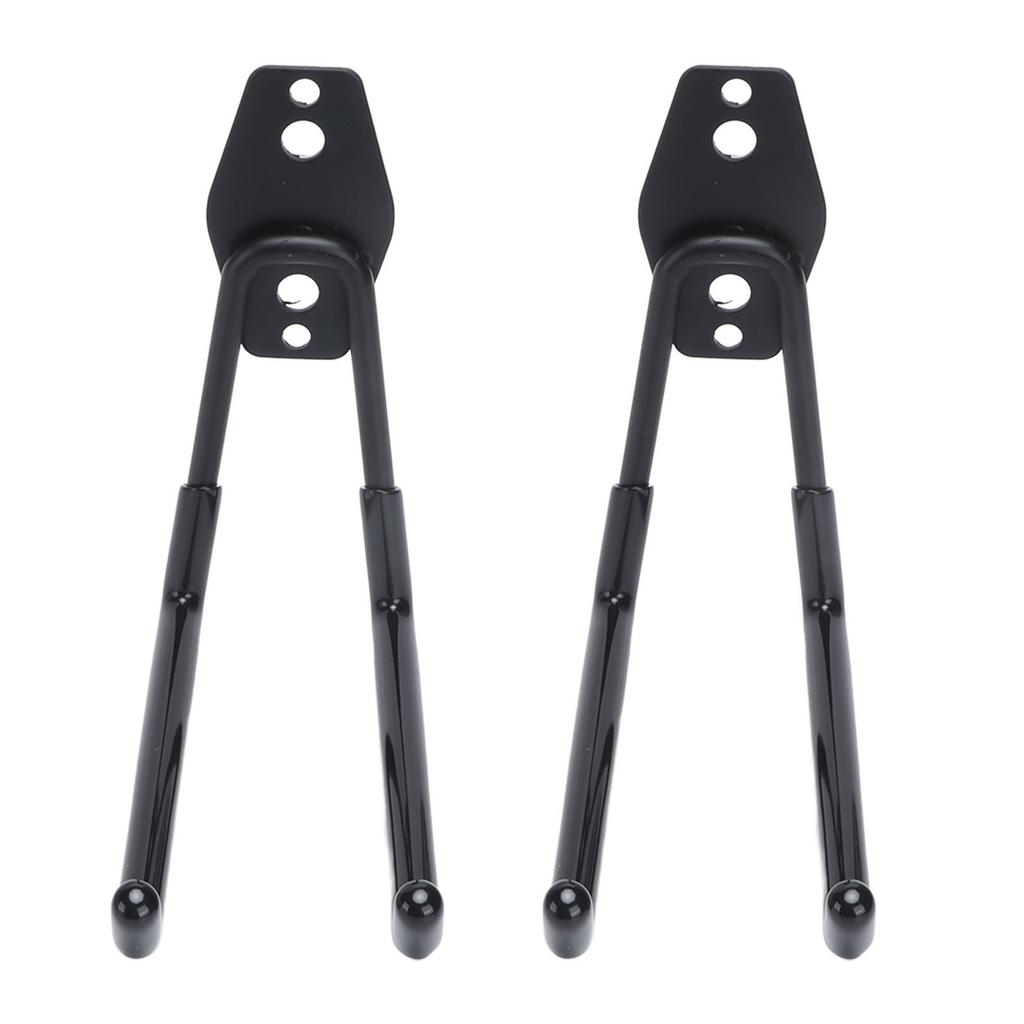 2Pcs Garage Hooks Multipurpose Wall Mount Garage Storage Hanger Organizer with 2 Hooks Style B 13cm