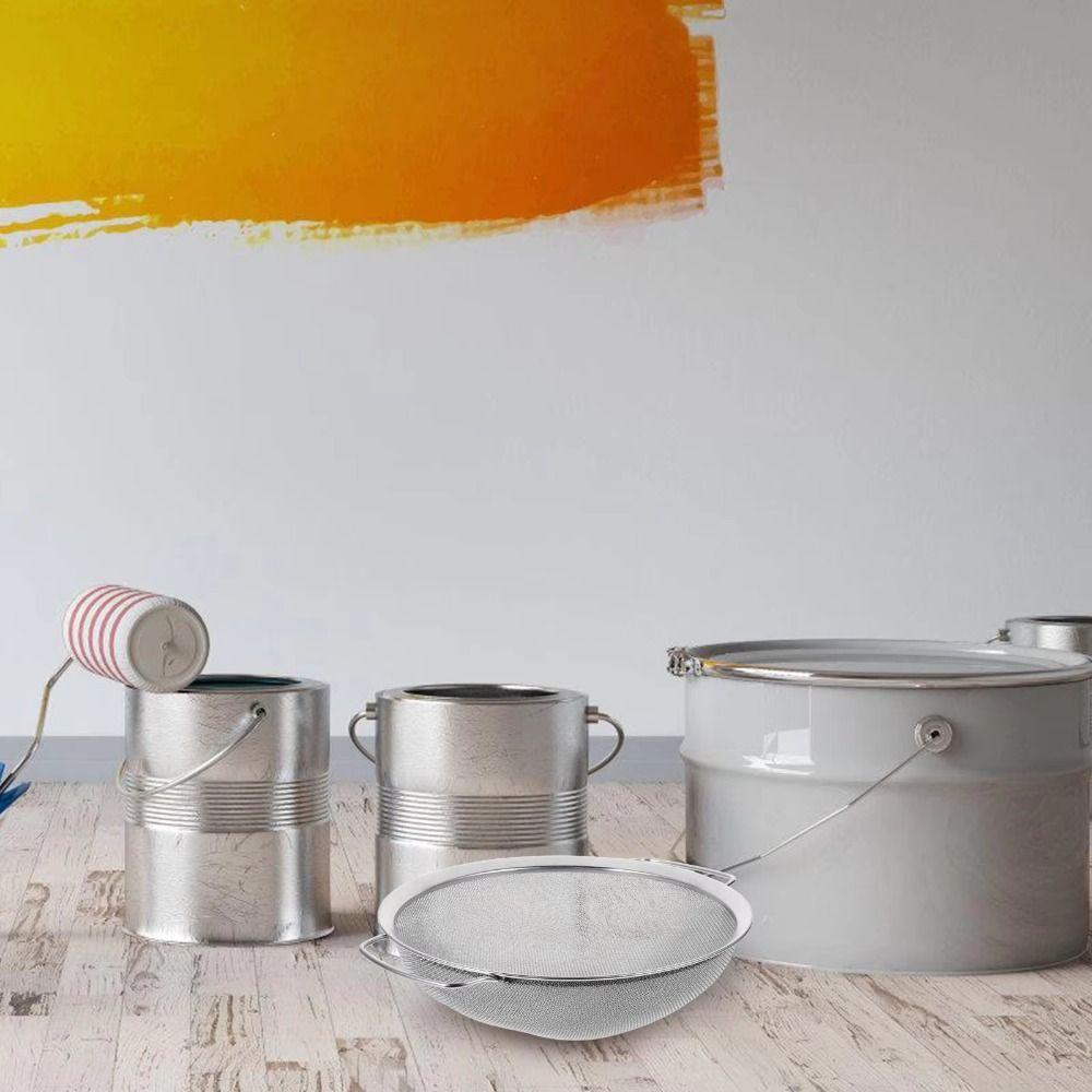 Фильтр для экрана Сито для краски из нержавеющей стали Мелкая сетка Ведро на галлон Фильтр из нержавеющей стали Многоразовый сетчатый экран Проекты DIY