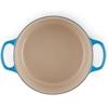 Cast Iron Roaster Le Creuset Signature Round 22 Cm Azure 3.3 L (21177222202430)