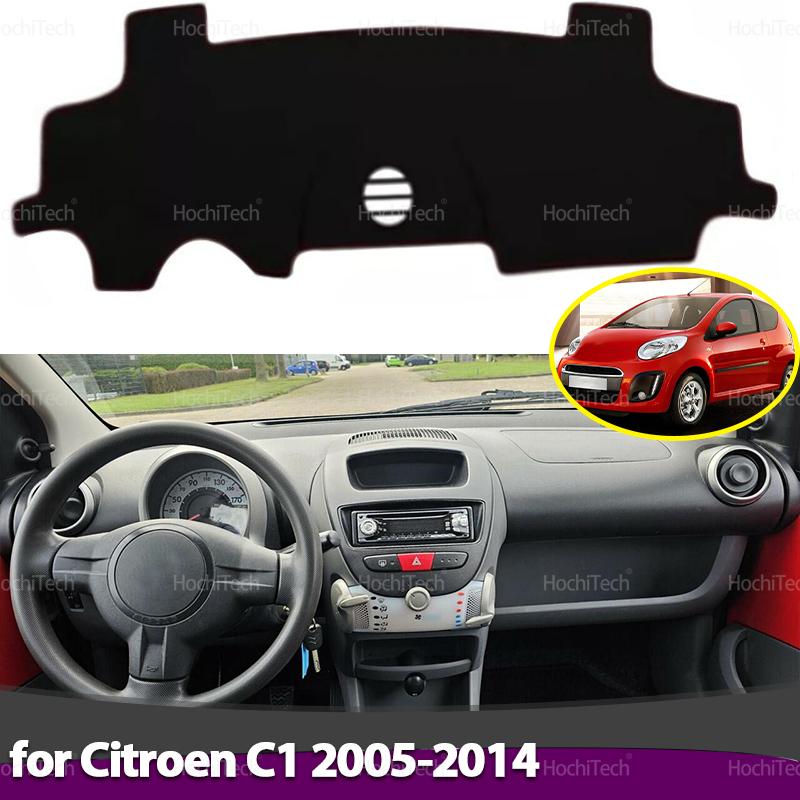 For Citroen C1 2005-2014 06 07 08 09 10 11 12 13 Car Dashboard Cover Dash Board Mat Carpet Pad Sunshade Cape Cushion