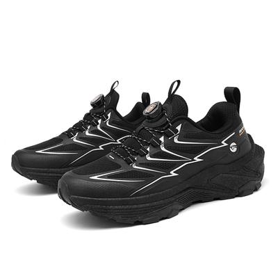 Новые уличные беговые кроссовки с амортизацией, для альпинизма, дышащая сетка, повседневные кроссовки, обувь для пары, 36-45, трехцветные