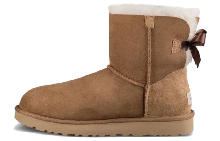 UGG Австралия Мини Бейли Боу II Каштановые Сапоги Женские 1016501-CHE
