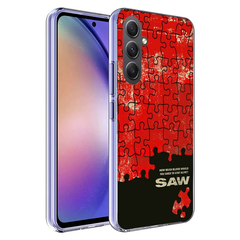 Saw Horror Moive Phone Case For Samsung A70 A50S A40 A30 A20E A16 A26 A36 A56 A17 Galaxy Note 20 10 9 8 A71 A51 A41 A31 A21S A20