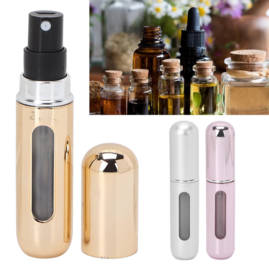 Портативный флакон для духов, распылитель для распыления жидкости, для путешествий, исходящий 5 мл