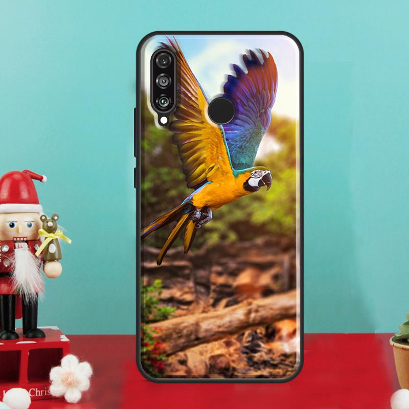 Животные Попугаи Птицы Для Huawei Nova 10 9 SE 12i 12s 11i 8i Y90 Y60 Y70 Y72 Y73 Y61 Y91 P30 P40 Lite P60 Pro Чехол