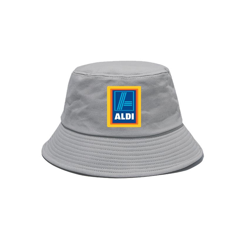Aldi Market Bucket Hat Cap Unisex Women Unisex Panama Cap Outdoor Summer Adjustable Aldi Bob Caps MZ