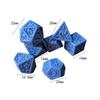 7 Piece Dice Set, Polyhedral Dice, Math Counting Teaching Aids, Multi-Sided Game Set