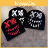 Venom Pattern Knit Hat For Men Women With Warmth And Street Style For Autumn Winter