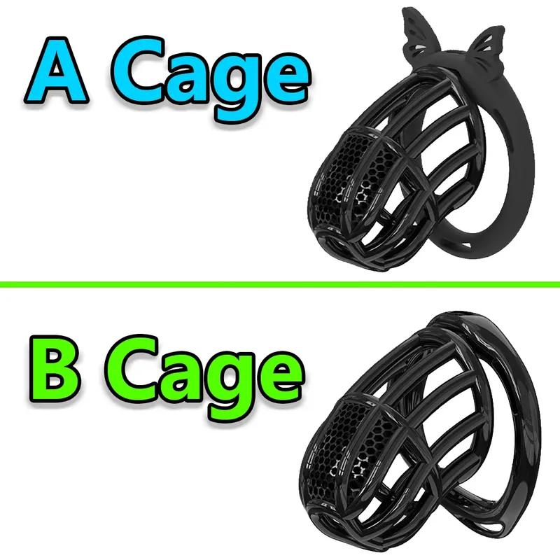 Male Hive Chastity Lock Cock Cage Prevent infidelity Invisible Lock Testicle Chastity Belt Slave Bondage Sex Toys For Men Gay
