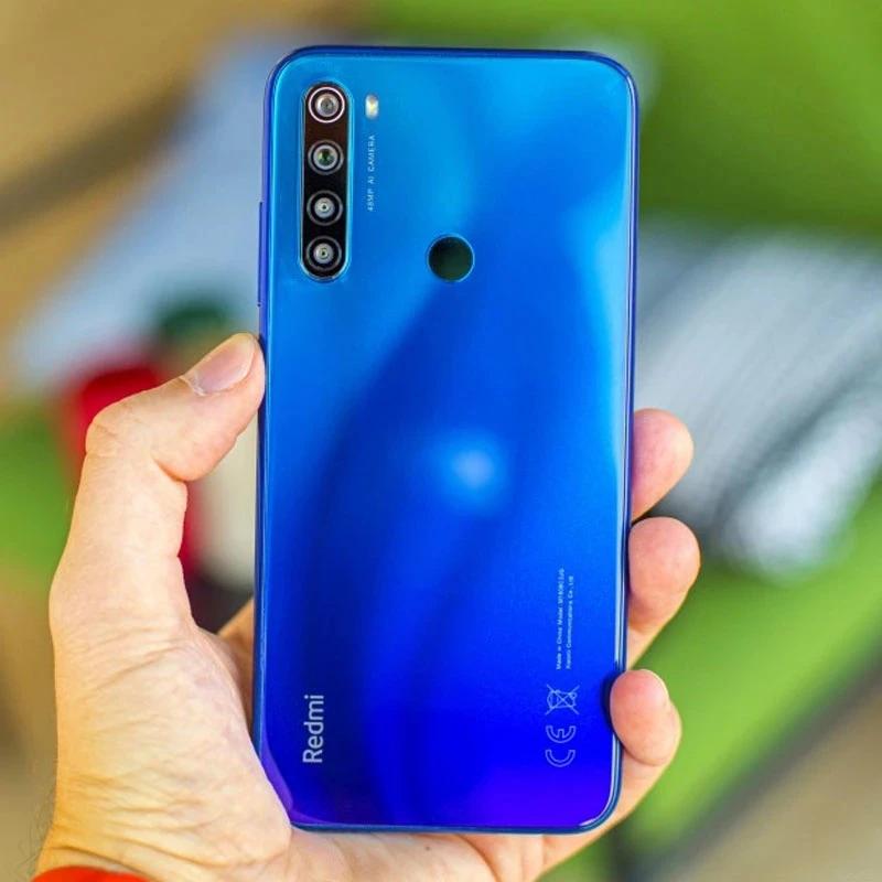 Восстановленный Оригинальный Xiaomi Redmi Note 8 Глобальная Версия с Чехлом Оригинальный Android Смартфон 4000 мАч Батарея Четыре Камеры 4G Смартфон