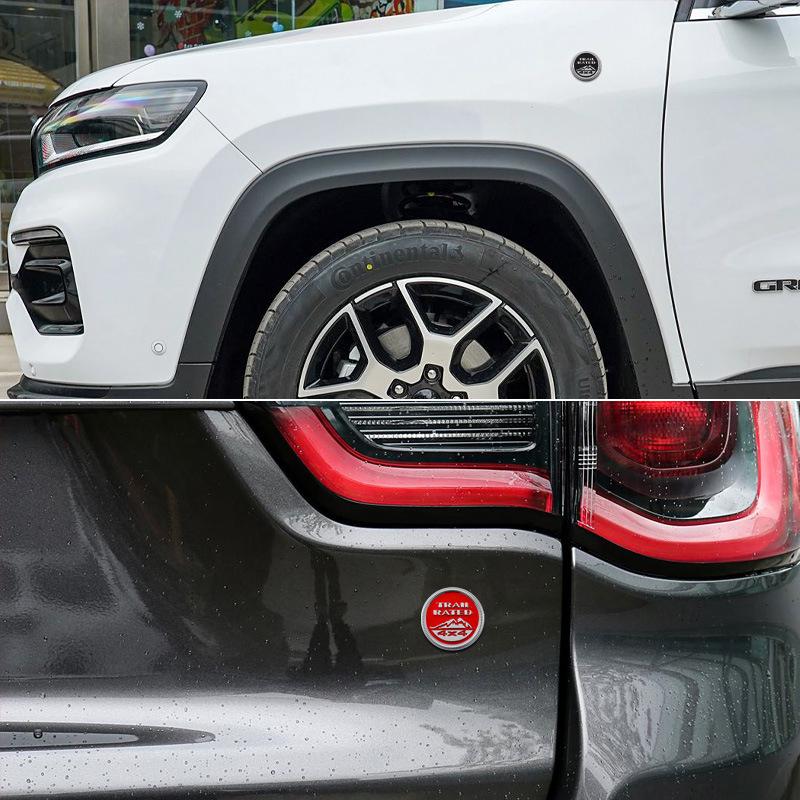 Trail Rated 4x4 Emblem for Jeep Cherokee, Wrangler & Compass