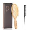 ONEDONE Hair Brush for and Children Paddle Brush Comb Popular Wooden Comb Hair Care High Quality Comb Smooth Shiny Hair No Tangle Women, Men,