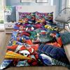 Robot Grendizer Bedding Set Single Twin Full Queen King Size Bed Set Adult Boys Bedroom Anime Bedding Gift