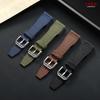 Nylon Canvas Watch Strap Cowhide Watchband 20mm 21mm 22mm for IWC Pilot Watchband Accessories for Military Watch Band Bracelets