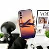 Чехол для телефона A-самолет Черный Силиконовый Мягкий Для Samsung Galaxy A73,A72,A71,A70,A53,A52,A51