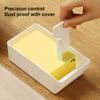 2-in-1 Butter Slicer Box with Lid Spatula Included Safe Odor-proof Butter Cutter Container for Fridge Kitchen