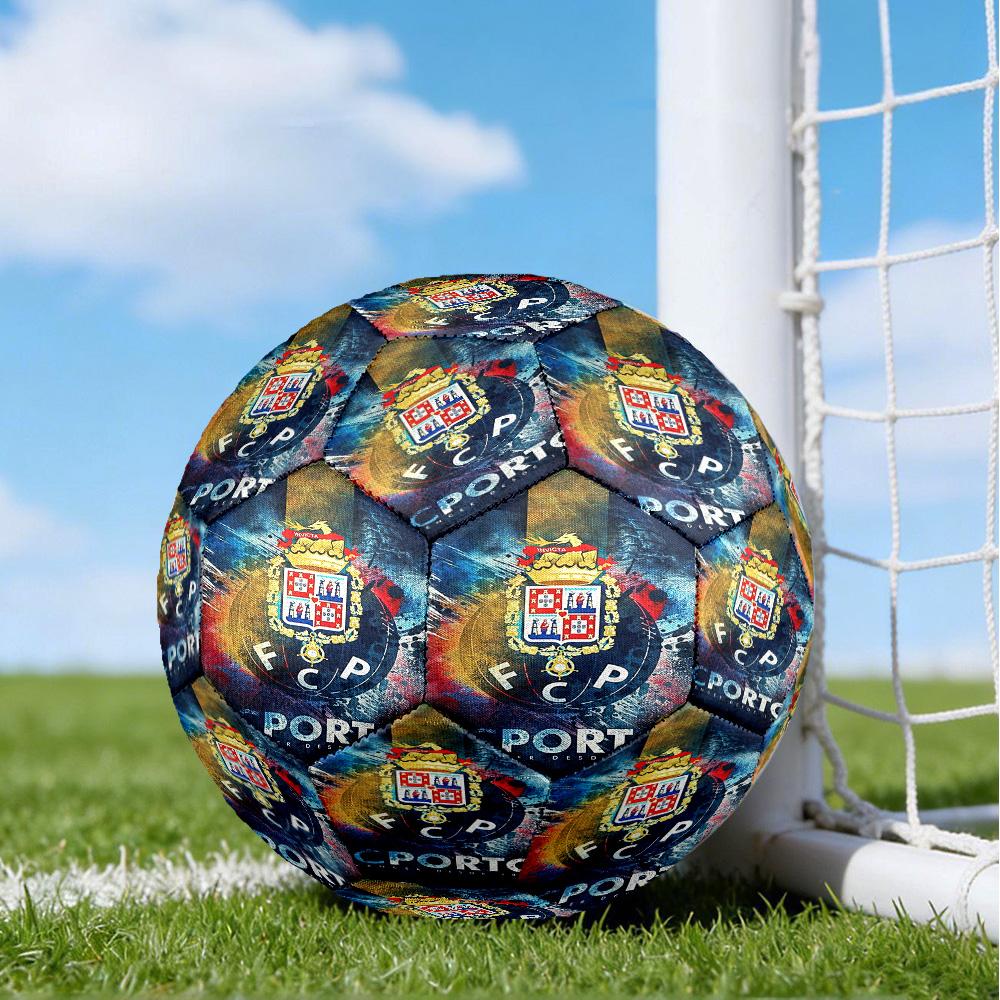 Fc Space Emblem Printed Size 5 Soccer Balls, High-Quality, Anti-Slip, Protective Football, A Unique Gift , Birthdays, Christmas Gifts
