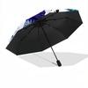 1pc Snowmen Automatic Open/Close Umbrella - Compact Travel Umbrella, Gift for Birthday, Holiday yy260106002