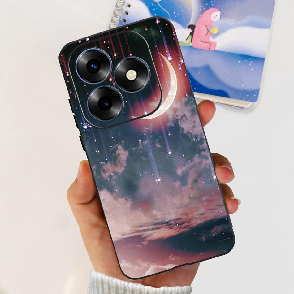 Для чехла Itel S23 Plus S681LN itel S23 S665L Модный Элегантный Расписной Мягкий Силикон ТПУ Задняя Крышка Телефона Для Itel S23+ S23Plus