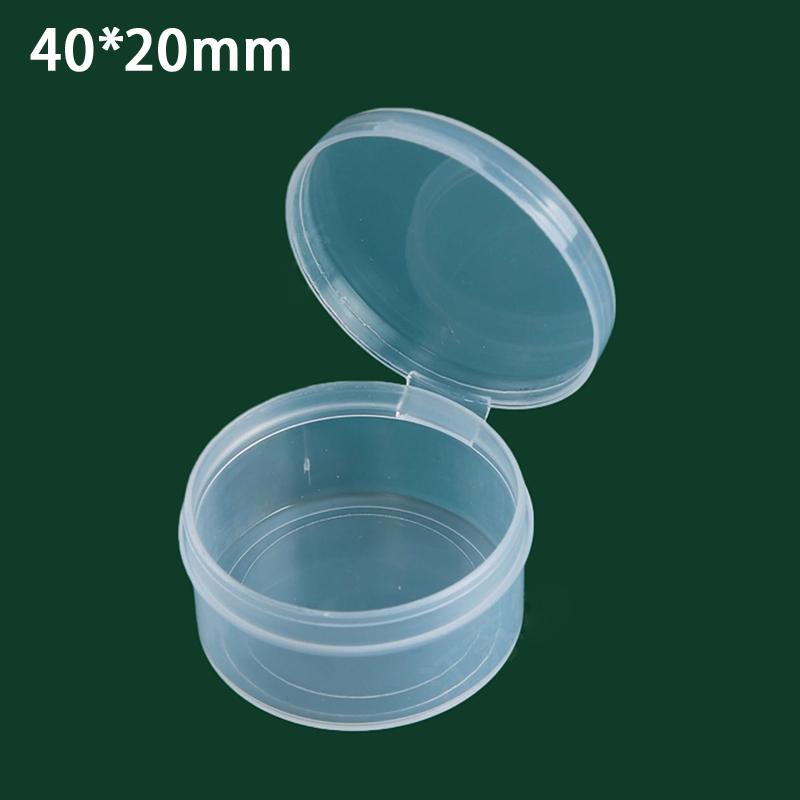 New Mini Plastic Box Rectangular Translucent Packing Box Dustproof Durable Strong Jewelry Button Sundries Storage Case Container