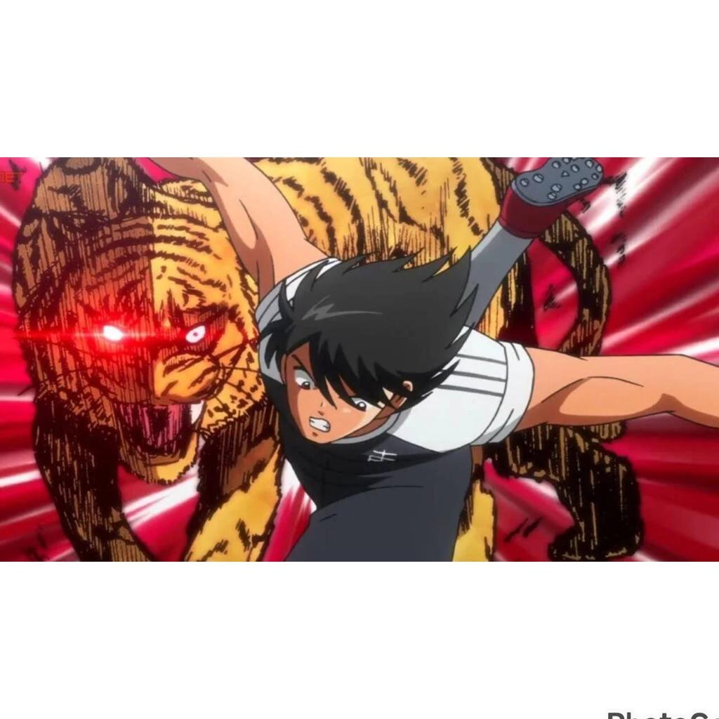 Капитан Цубаса Хьюга Лендерс Футбол Футболка Джерси Япония Тигр Косплей Мультфильм Анимация Принт Быстросохнущая Винтаж Короткий Рукав Униформа