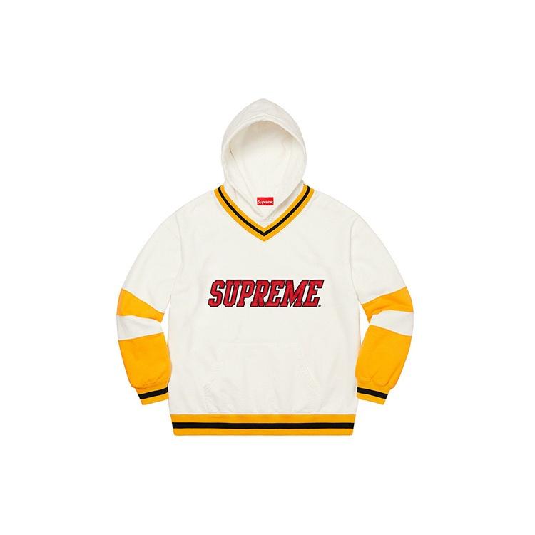 Supreme Hockey Hooded Sweatshirt 'Black Red Green' Men's SUP-FW20-239