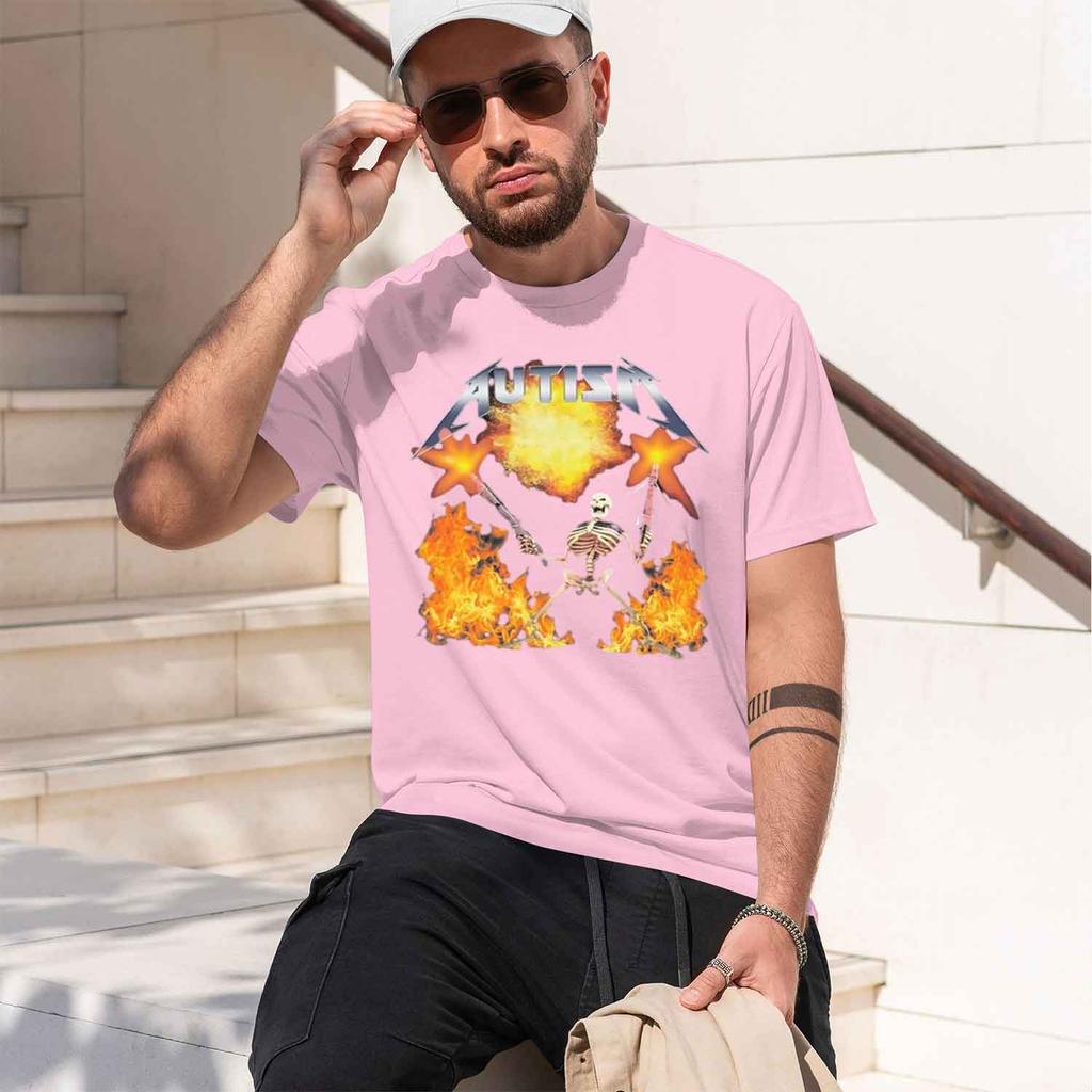 Autism Tshirt Casual Short Sve Tee Shirt Humor Printed Retro Short Sve T Shirt Unisex Streetwear S 2026 New Model Shortsleeve