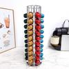 Держатель для кофейных капсул для Nespresso OriginalLine Органайзер для хранения 360° Вращающаяся карусель для кофейных капсул 20-40-60 капсул