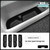 zeekr 9x (door slot storage box) front and rear doors 4 pcs - black