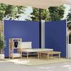 VidaXL Retractable Side Awning Blue 160 X 600 Cm
