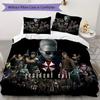 The sci-fi game Resident Evil Umbrella Corporation offers soft and comfortable bedding covers and pillowcases for home use (without core) K6