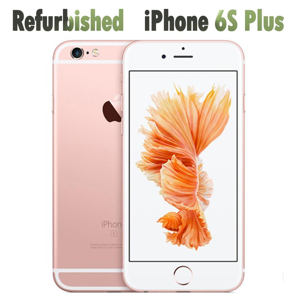 Восстановленный Оригинальный Apple iPhone 6S Plus 2 ГБ ОЗУ 16/32/64/128 ГБ ПЗУ Мобильный телефон с 1 SIM