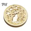 Wax Seal Accessories Brass Stamp Heads, Alphabet Christmas Embossed Sealing Handmade Craft Head for Envelope Gift Wrapping Journal Scrapbook