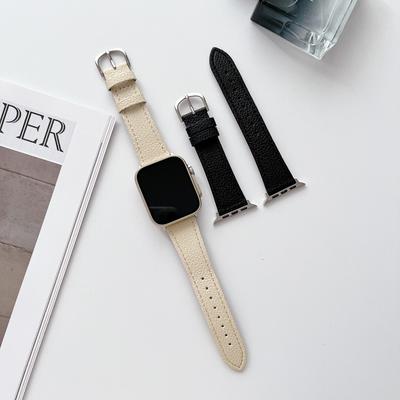 Ремешок из натуральной кожи для iWatch Band 45 мм, 44 мм, 42 мм, 49 мм, модные аксессуары для умных часов для iWatch Ultar 8, 7, 6