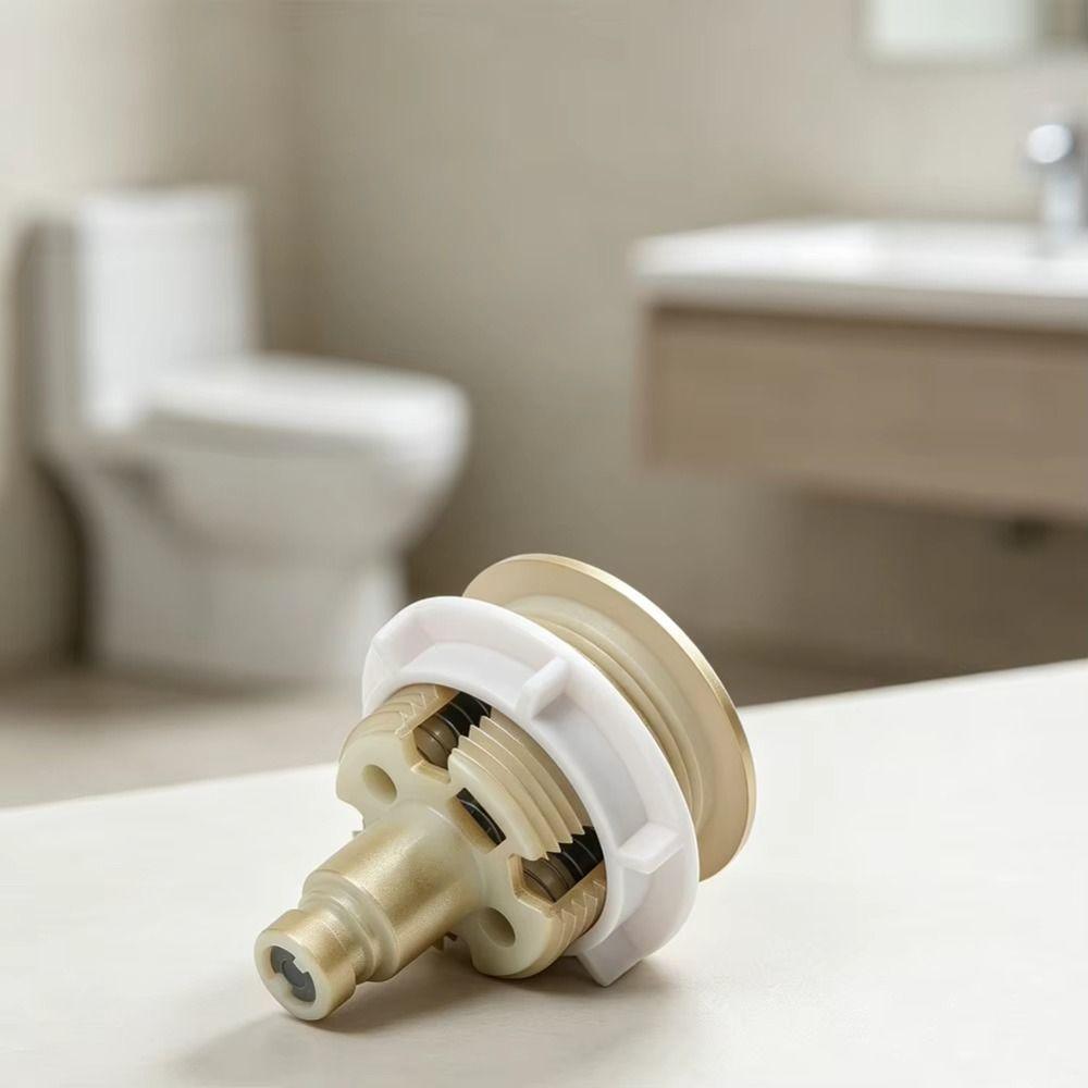 Chrome Plating Toilet Push Button Water-Saving Water Tank Push Button Bathroom Fittings