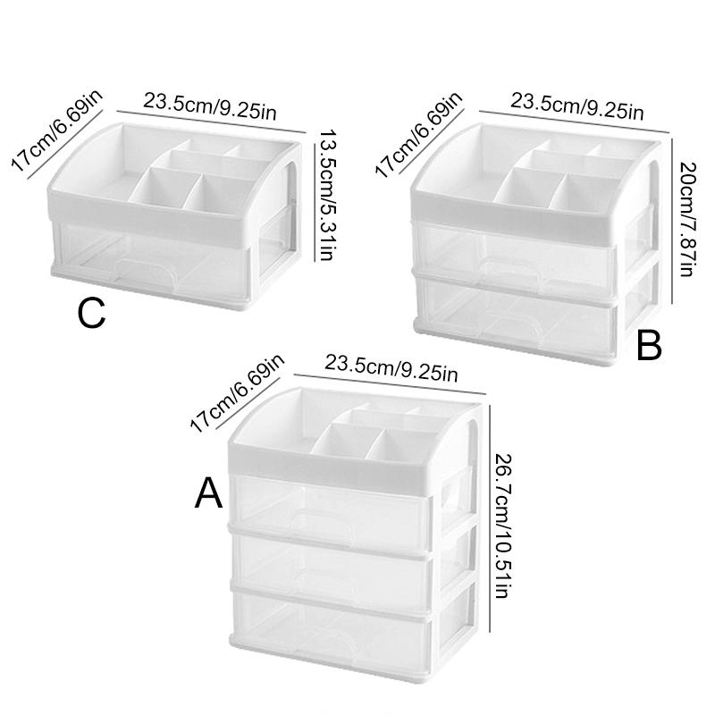 1 шт. Коробка для хранения, удобная полка для хранения, вместительный ящик, стильный прекрасный настольный органайзер для косметики, настольный макияж