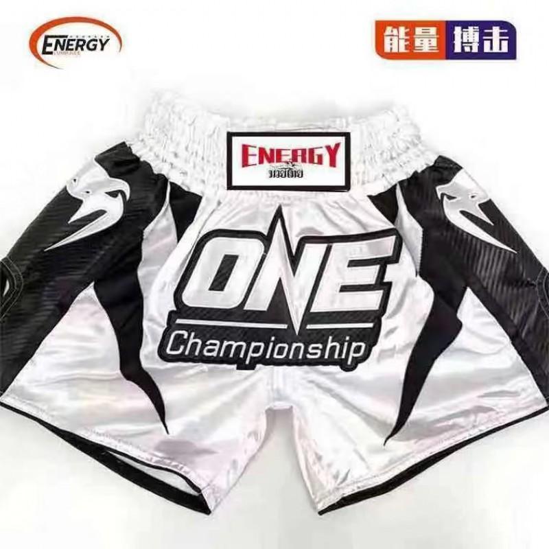 Martial Arts Shorts Muay Thai Boxing MMA Training Unisex Gym Fight Wear Stretchable Lycra Sport Pants