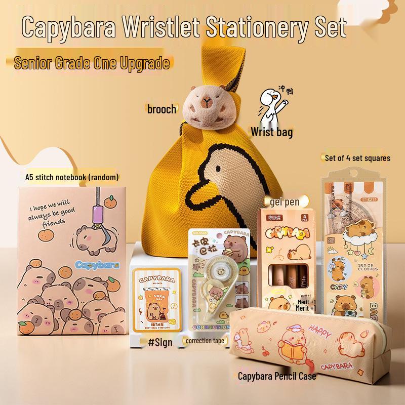 Подарочный набор канцелярских принадлежностей с пандой для школьников: Идеально подходит для обучения, призов в классе, корпоративных подарков или сувениров на день рождения.