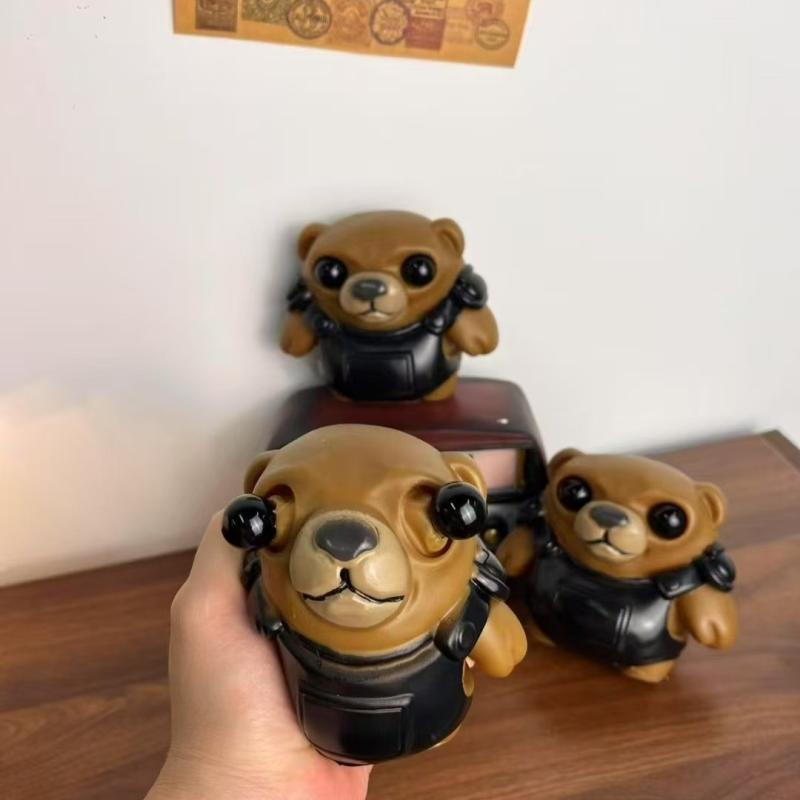 Игровая кукла Valorant 3D Тактический медведь Сжимающая игрушка Креативная игрушка для снятия стресса Мягкие моти Игрушки для взрослых и детей Подарки