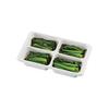 Pearl Metal Freezer/Refrigerator Tray Containers for Prepared Meals, 130ml x 4 Blocks (Set of 2), Perfect for Lunch Boxes, Side Dishes, and Baby Food,