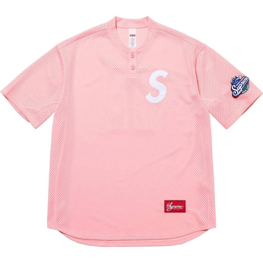 Supreme S Logo Henley top SUP-SS25-061