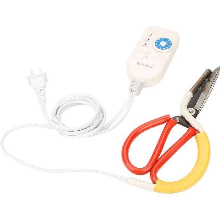 Температурная шкала Практичные ножницы Электрический нагрев Портновские ножницы Нагреваемые ножницы Режущая машина для ткани